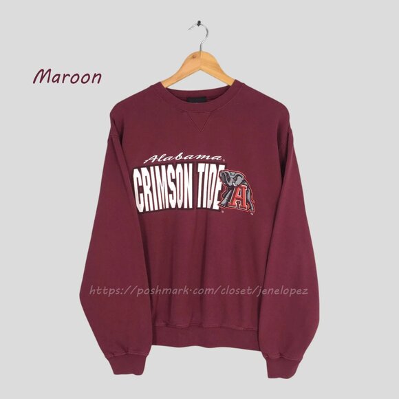 Vintage Alabama Crimson Tide NCAA Sweatshirt Medium Alabama Crimson Tide Printed - Picture 1 of 3